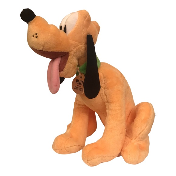 Disney Store Pluto Plush Toy Dog - Picture 12 of 12